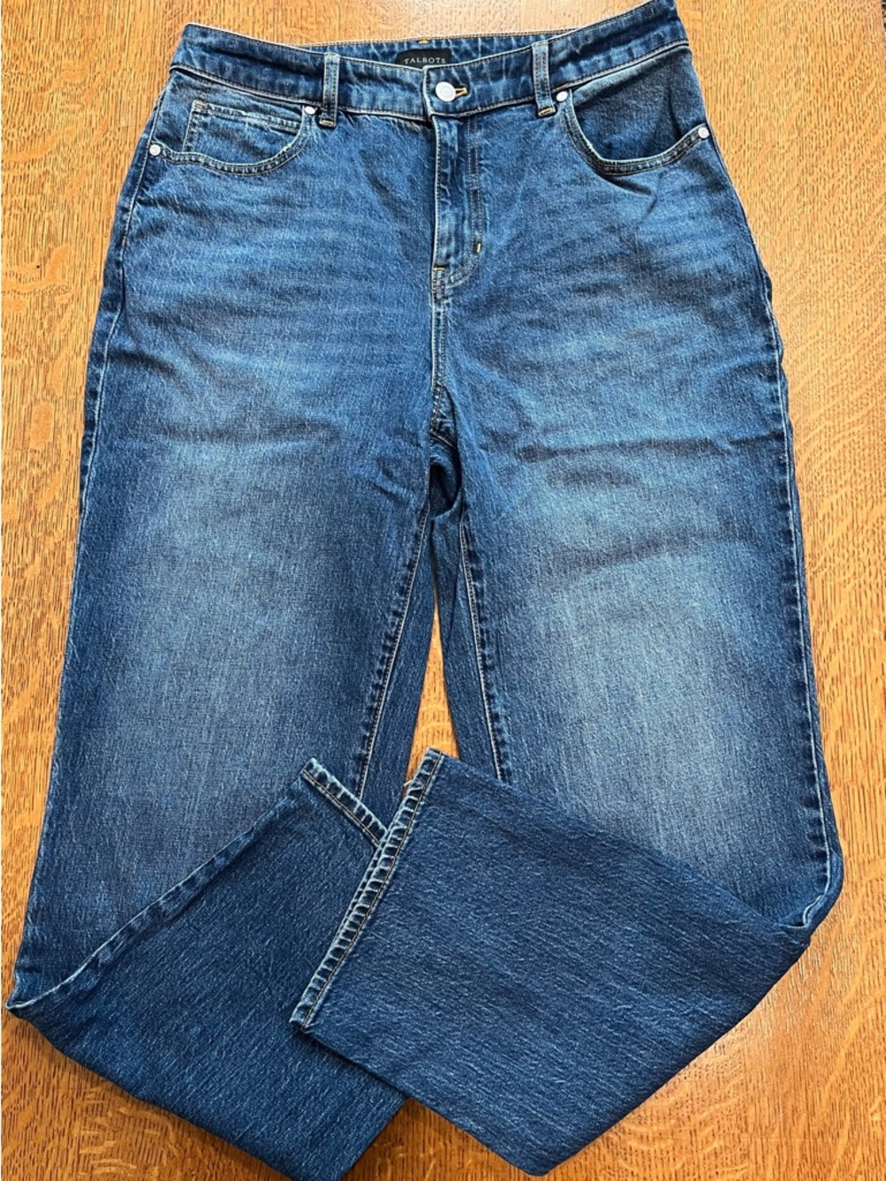 Talbots High Waist Relaxed Jean